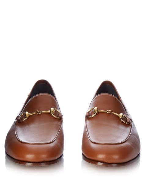 gucci mens brixton loafer brown